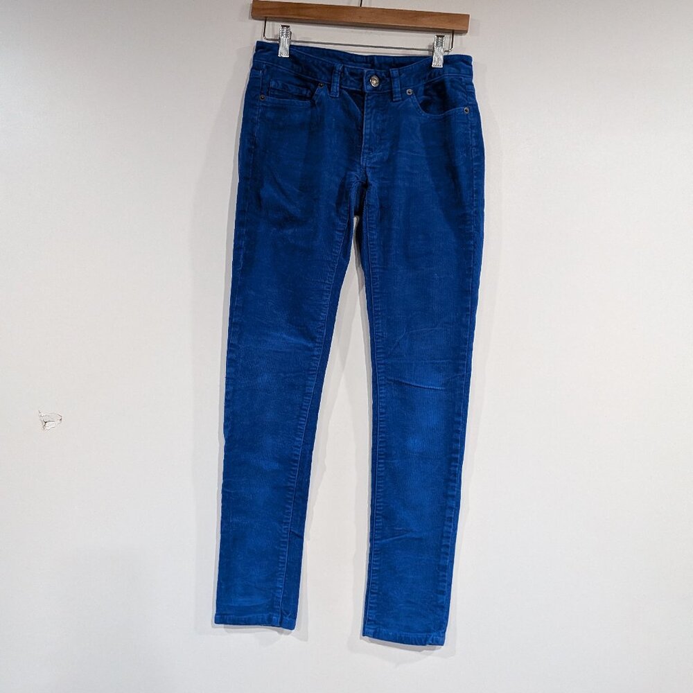Patagonia Everyday Skinny Cords Royal Blue Size 24